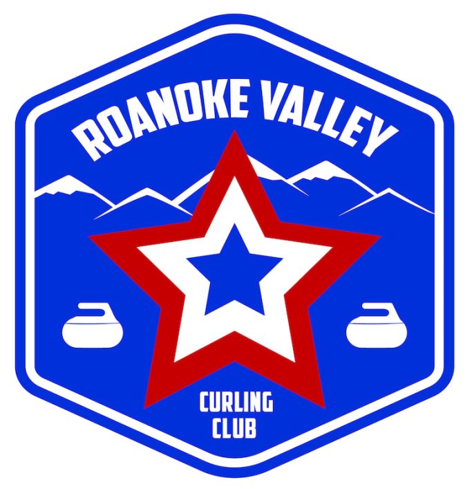 Roanoke Valley Curling Club Logo
